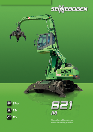 Bageri na kotačima Sennebogen 821 M