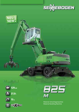 Bageri na kotačima Sennebogen 825 M