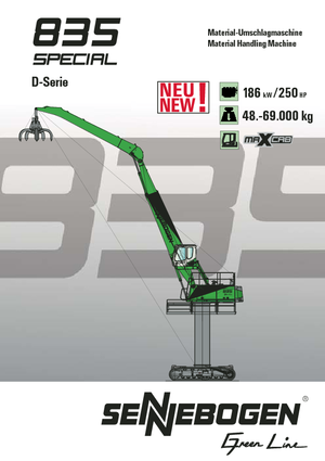 Bageri na kotačima Sennebogen 835 M-special