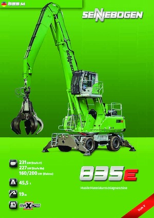 Rukovanje materijalom Sennebogen 835M E