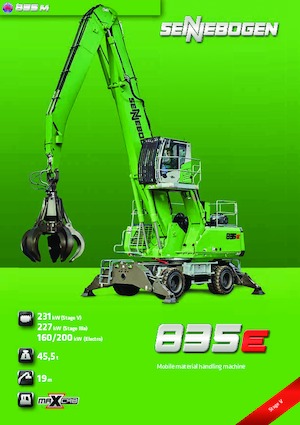 Rukovanje materijalom Sennebogen 835M E