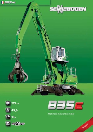 Rukovanje materijalom Sennebogen 835M E