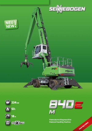 Bageri na kotačima Sennebogen 840 M