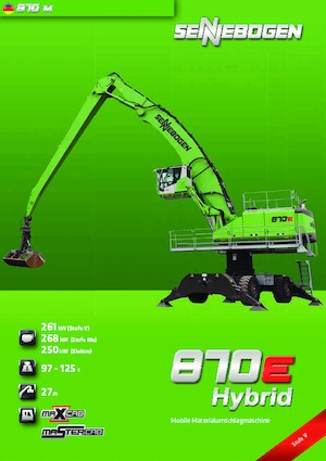 Rukovanje materijalom Sennebogen 860M E Hybrid