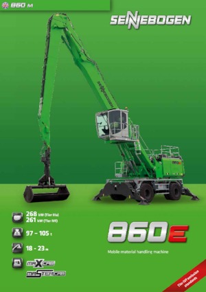 Rukovanje materijalom Sennebogen 860M E Hybrid