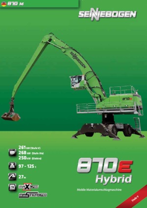 Bageri na kotačima Sennebogen 870 M