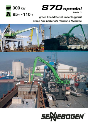 Bageri na kotačima Sennebogen 870 M-special