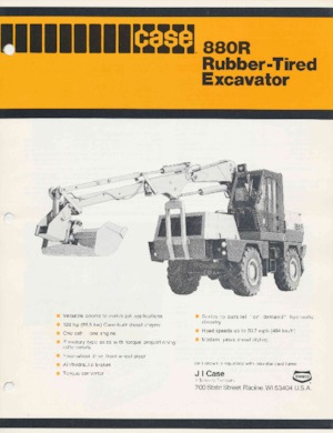 Bageri na kotačima Case 880R