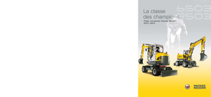 Bageri na kotačima Wacker Neuson 9503