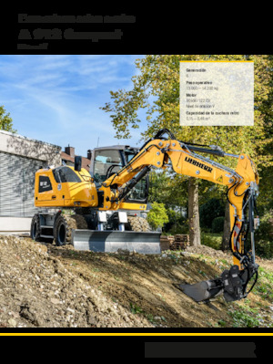 Bageri na kotačima Liebherr A 912 Compact Litronic