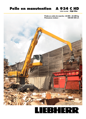 Bageri na kotačima Liebherr A 934 C HD Litronic High Rise