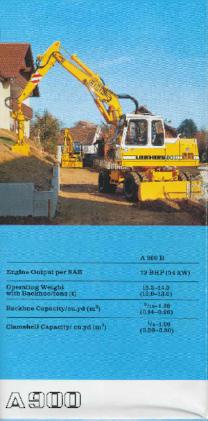 Bageri na kotačima Liebherr A 942
