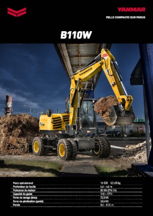 Bageri na kotačima Yanmar B 110 PB