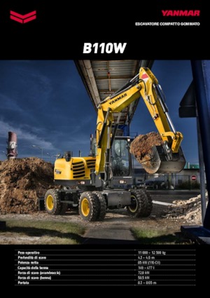 Bageri na kotačima Yanmar B 110 PB