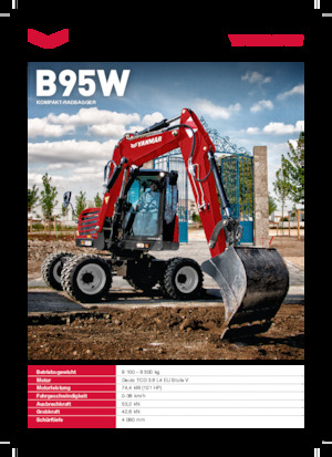 Bageri na kotačima Yanmar B95W TPA 