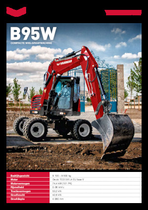 Bageri na kotačima Yanmar B95W TPA 