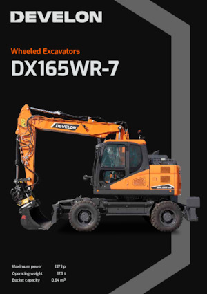 Bageri na kotačima Develon DX165WR-7 