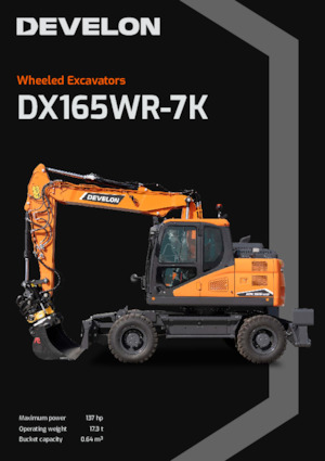 Bageri na kotačima Develon DX165WR-7K