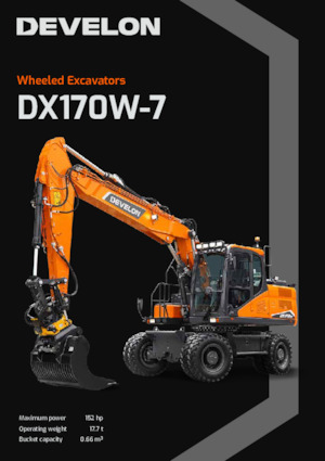 Bageri na kotačima Develon DX170W-7 