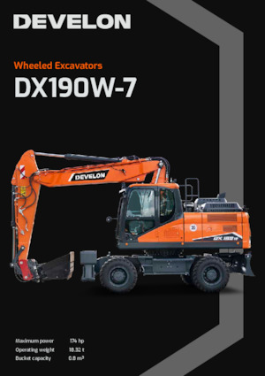 Bageri na kotačima Develon DX190W-7 