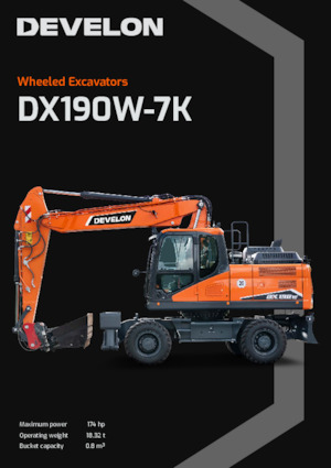 Bageri na kotačima Develon DX190W-7K