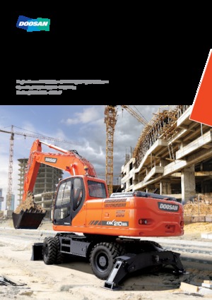 Bageri na kotačima Doosan DX210WA