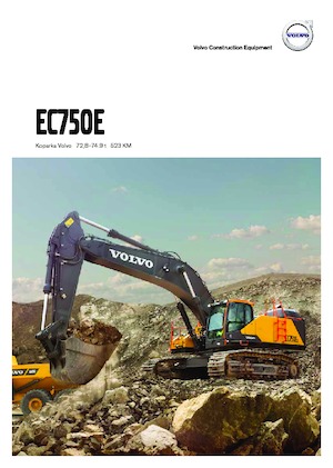 Bageri gusjeničari Volvo EC750E