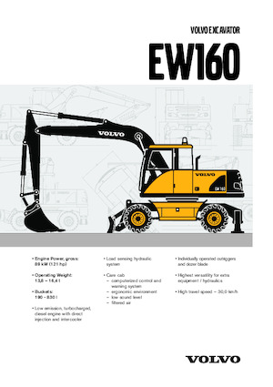 Bageri na kotačima Volvo EW160