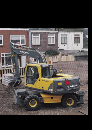 Bageri na kotačima Volvo EW160B