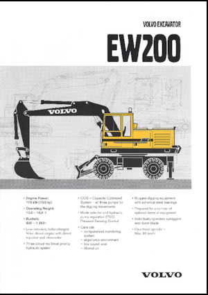 Bageri na kotačima Volvo EW200