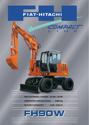 Bageri na kotačima Fiat-Hitachi FH 90 W