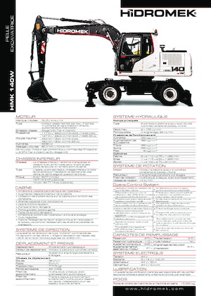 Bageri na kotačima Hidromek HMK 140 W