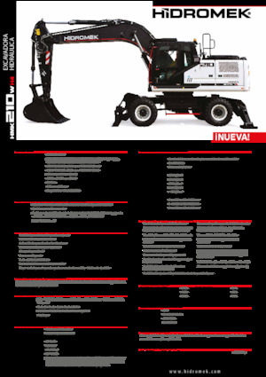 Bageri na kotačima Hidromek HMK 210 W