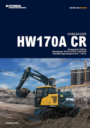 Bageri na kotačima Hyundai HW170A-CR