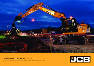 Bageri na kotačima JCB JS175W