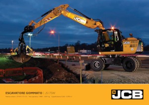 Bageri na kotačima JCB JS175W