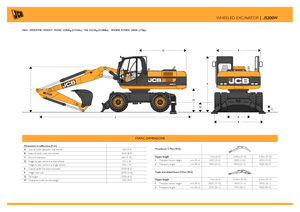 Bageri gusjeničari JCB JS 200 W