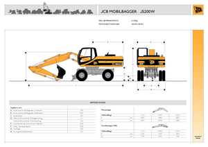 Bageri gusjeničari JCB JS 200 W
