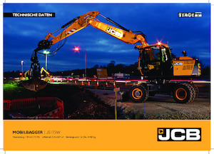 Bageri na kotačima JCB JS175W