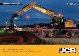 Bageri na kotačima JCB JS175W