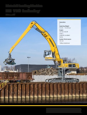 Rukovanje materijalom Liebherr LH 110 M Industry Litronic