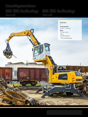 Rukovanje materijalom Liebherr LH 30 M Industry Litronic