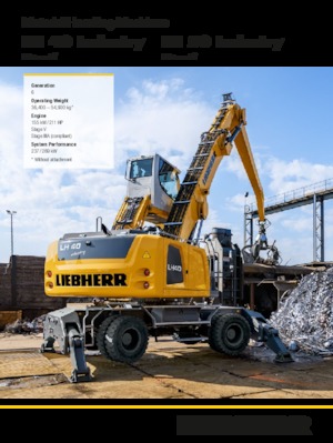 Rukovanje materijalom Liebherr LH 50 M Industry Litronic