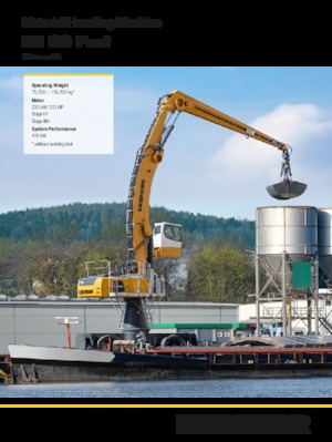 Rukovanje materijalom Liebherr LH 80 M High Rise Port Litronic
