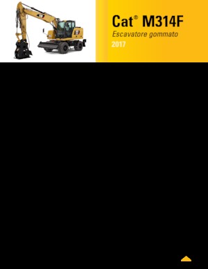 Bageri na kotačima Caterpillar M314F