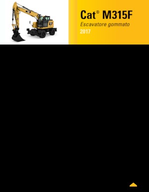 Bageri na kotačima Caterpillar M315F