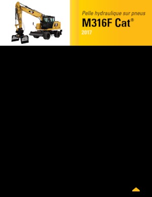 Bageri na kotačima Caterpillar M316F