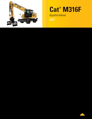 Bageri na kotačima Caterpillar M316F