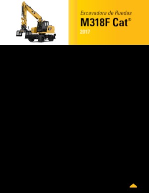 Bageri na kotačima Caterpillar M318F