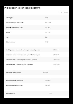 Bageri na kotačima Caterpillar M319